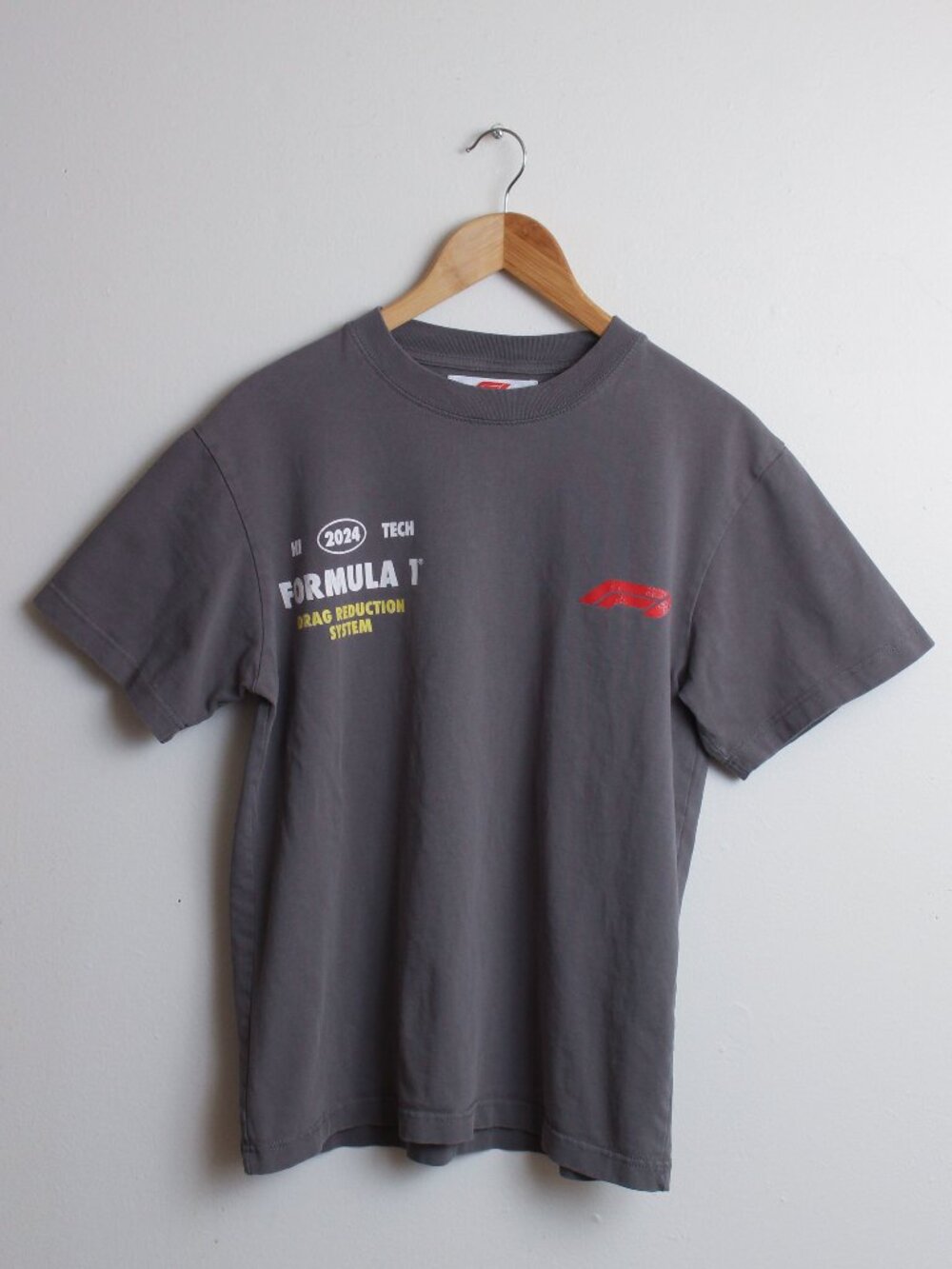Formula 1 x Pacsun Shirt Mens Small Gray Racing Tee